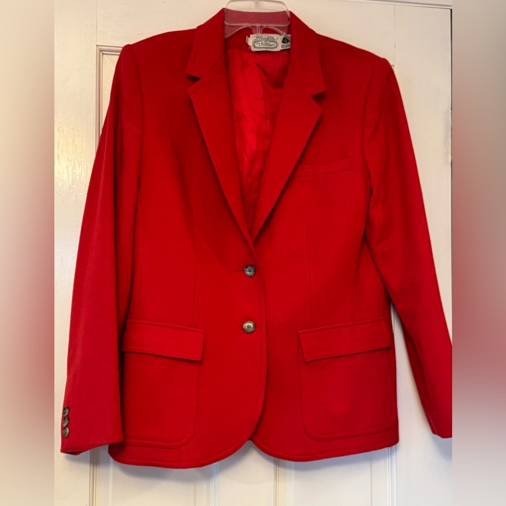 Pendleton Vibrant Red Women's Blazer